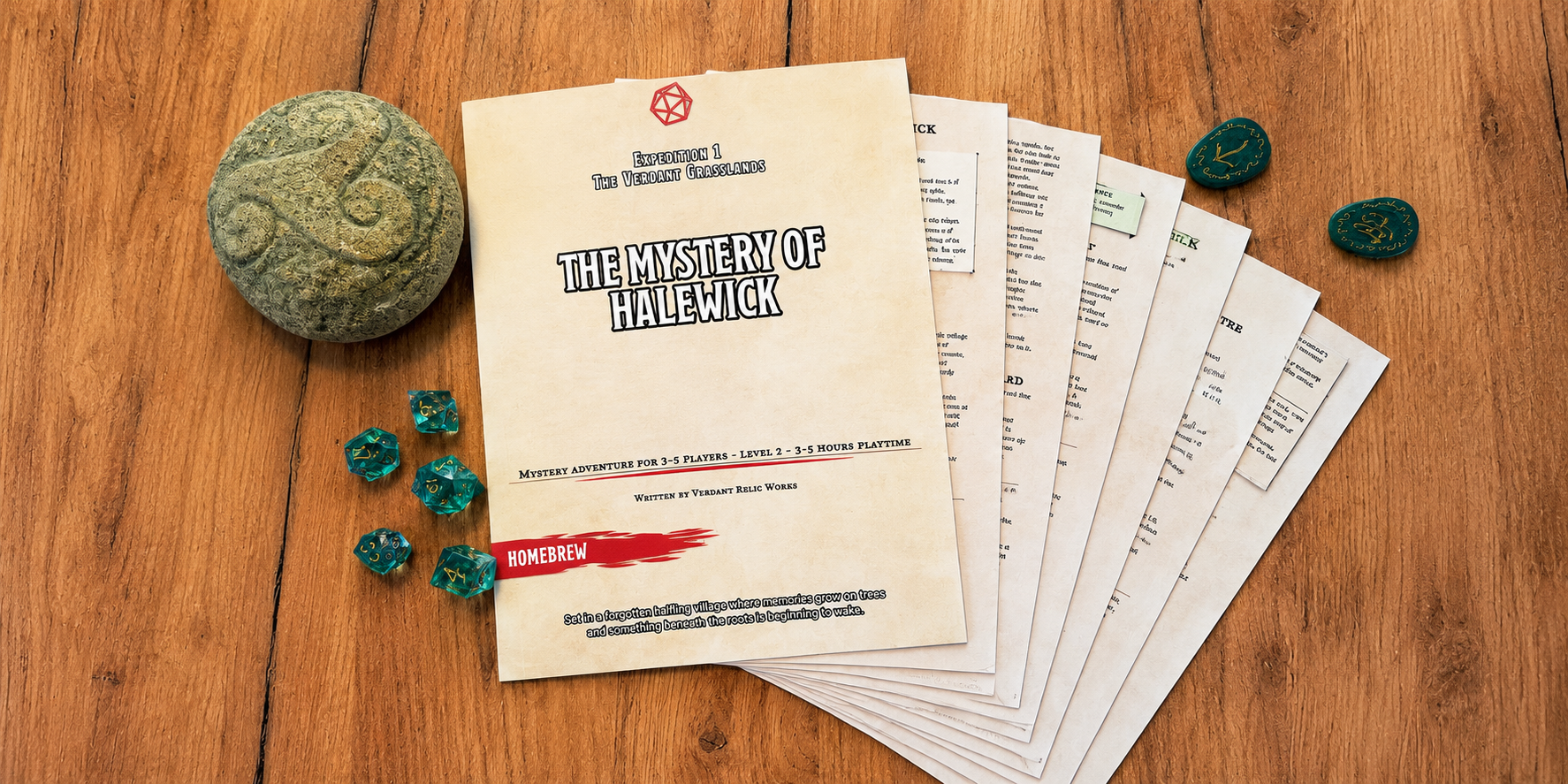 The Mystery of Halewick Oneshot (EN/NL)